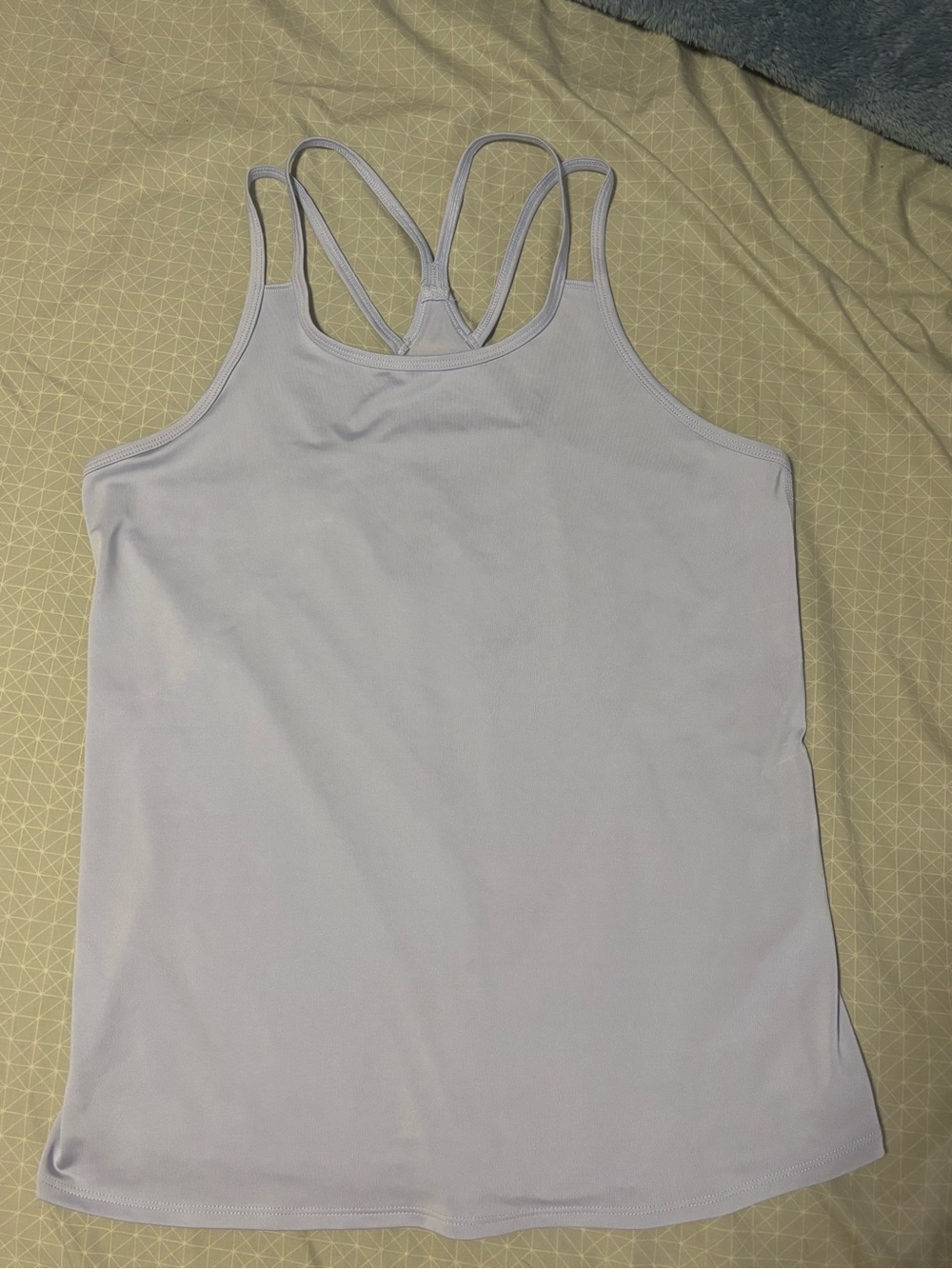 Women’s Tek Gear Light Lavender Racerback Tank Top